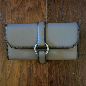 Michael Kors 20 pocket Mushroom color Wallet.